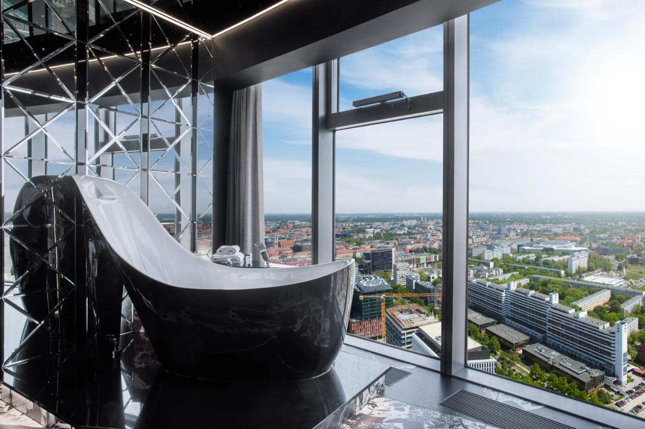 Apartamenty Sky Tower Z Wanna Przy Oknie Wroclaw Dış mekan fotoğraf