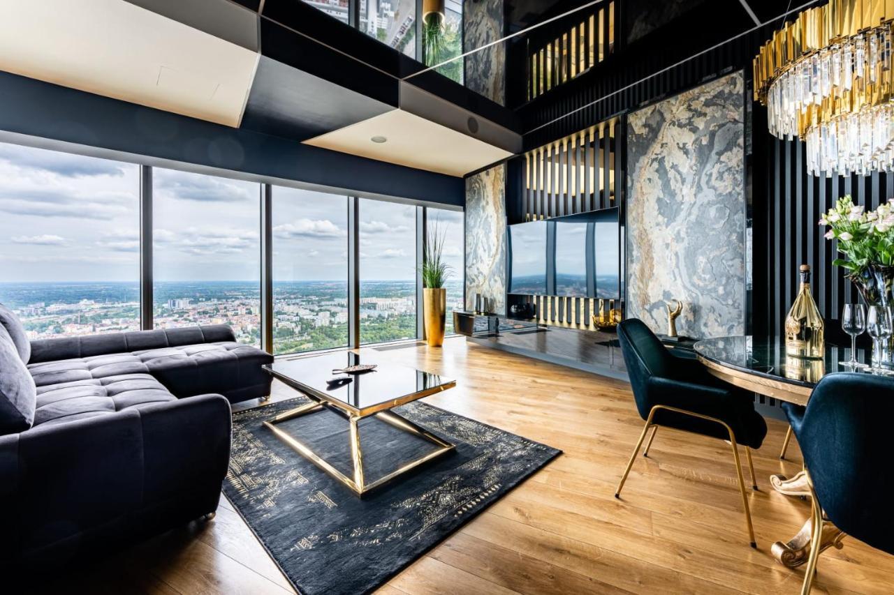 Apartamenty Sky Tower Z Wanna Przy Oknie Wroclaw Dış mekan fotoğraf