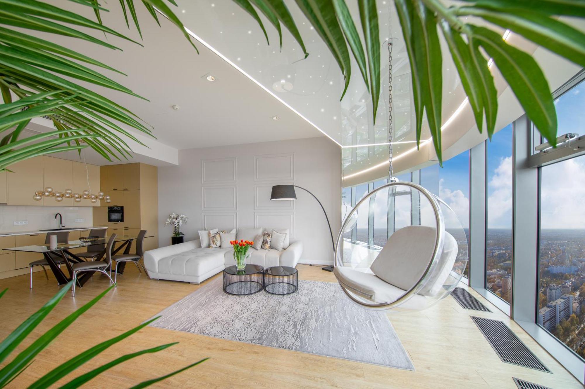 Apartamenty Sky Tower Z Jakuzzi Przy Oknie Wroclaw Dış mekan fotoğraf