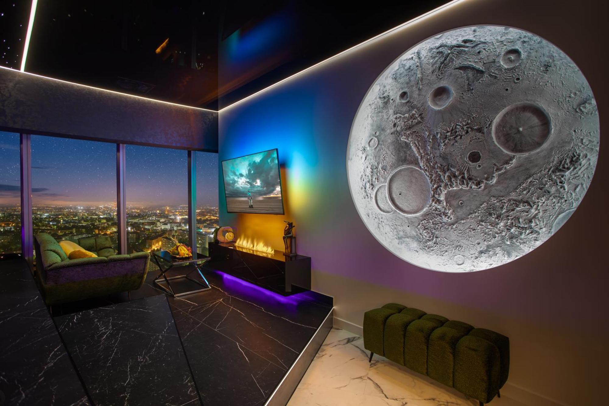 Apartamenty Sky Tower Z Jakuzzi Przy Oknie Wroclaw Dış mekan fotoğraf